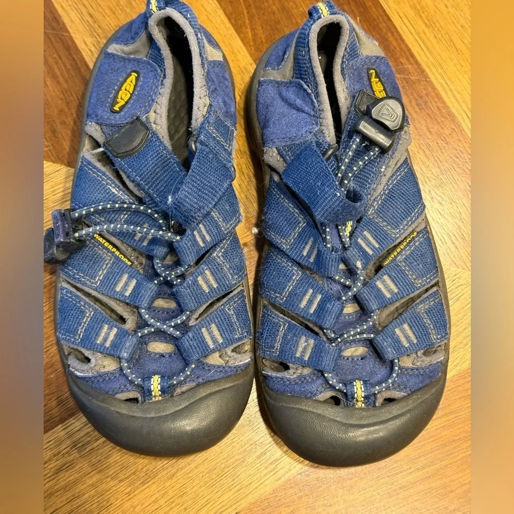 Keen Kids Blue and Yellow Water Shoes